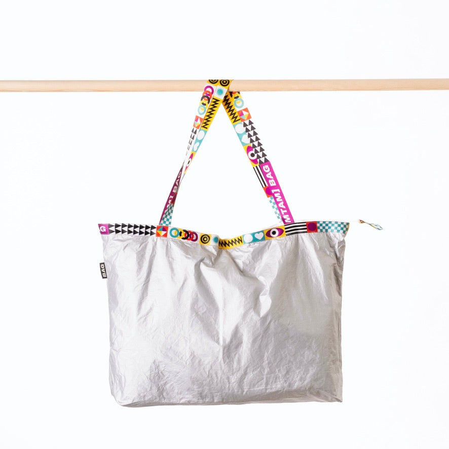 Set MOVA shopper na zip a ARVO taštička stříbrná