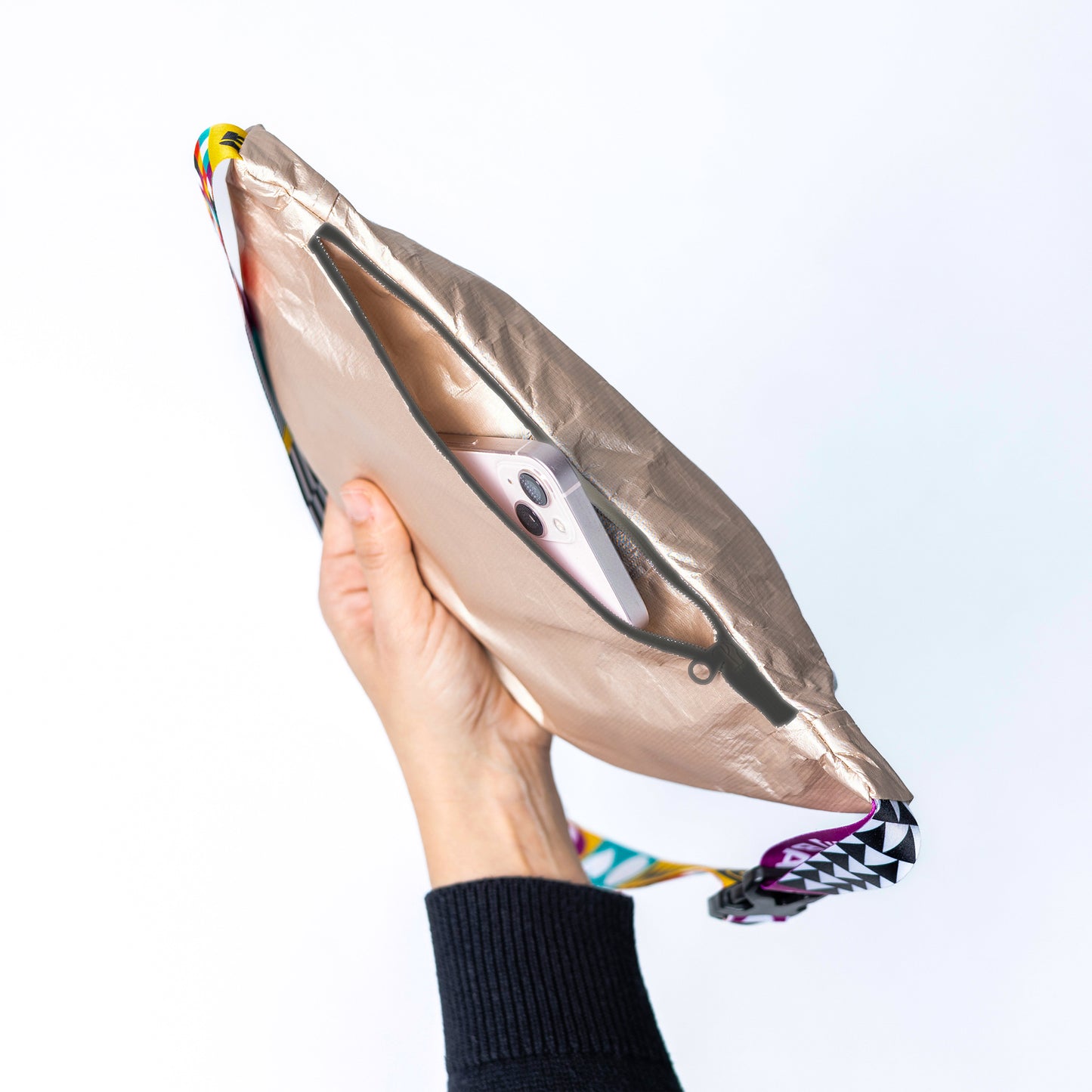 LUNA ledvinka větší zlatá : barevný popruh