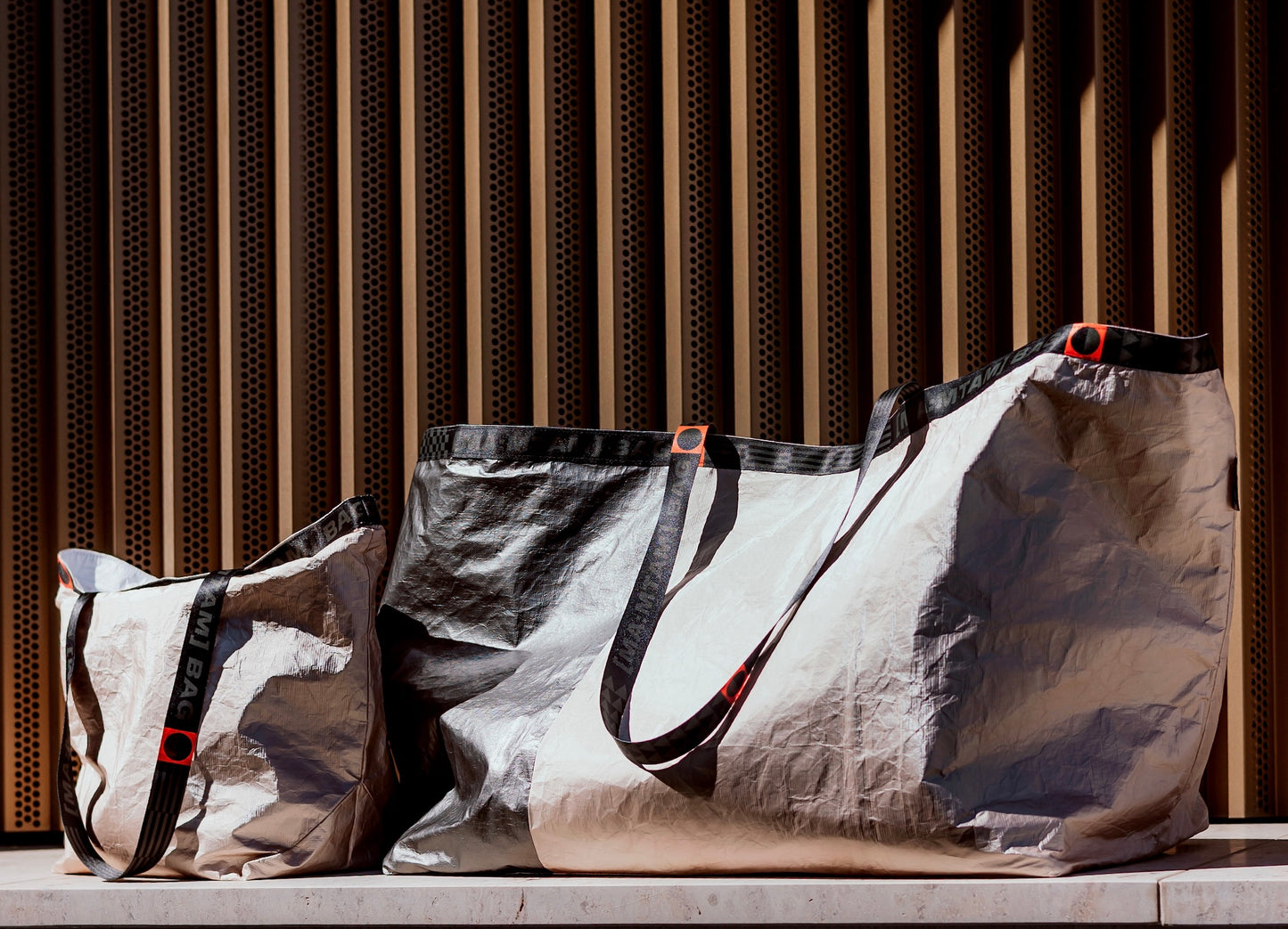NOMAD shopper zlato-grafitová
