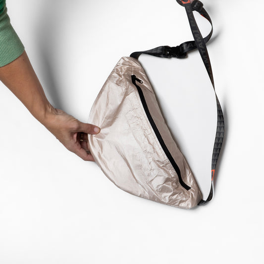 LUNA ledvinka maxi zlatá : černý popruh