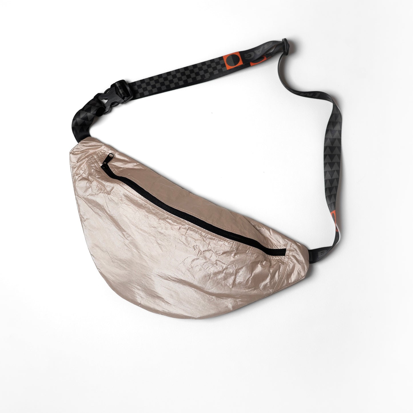 LUNA ledvinka maxi zlatá : černý popruh