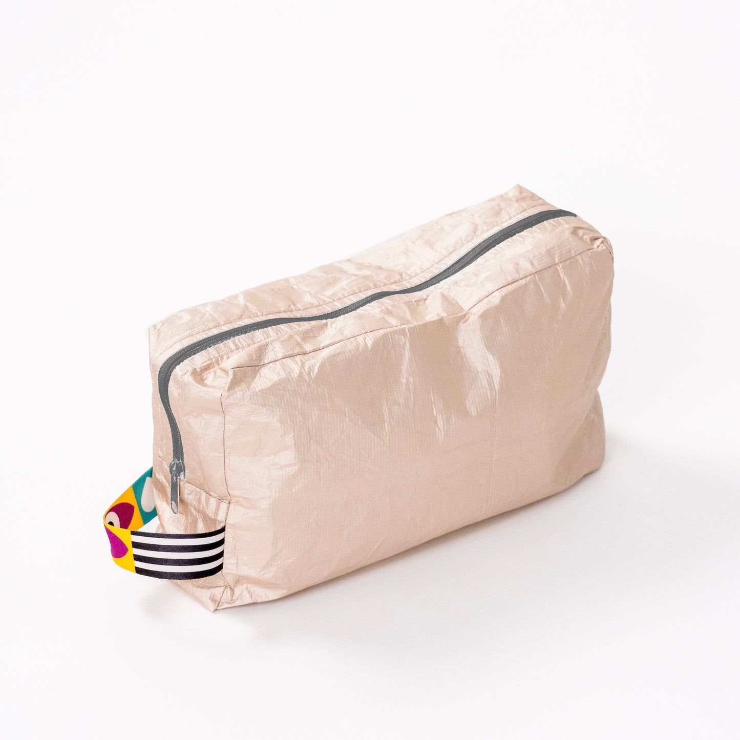 NOMI kosmetická taštička zlatá : barevný popruh